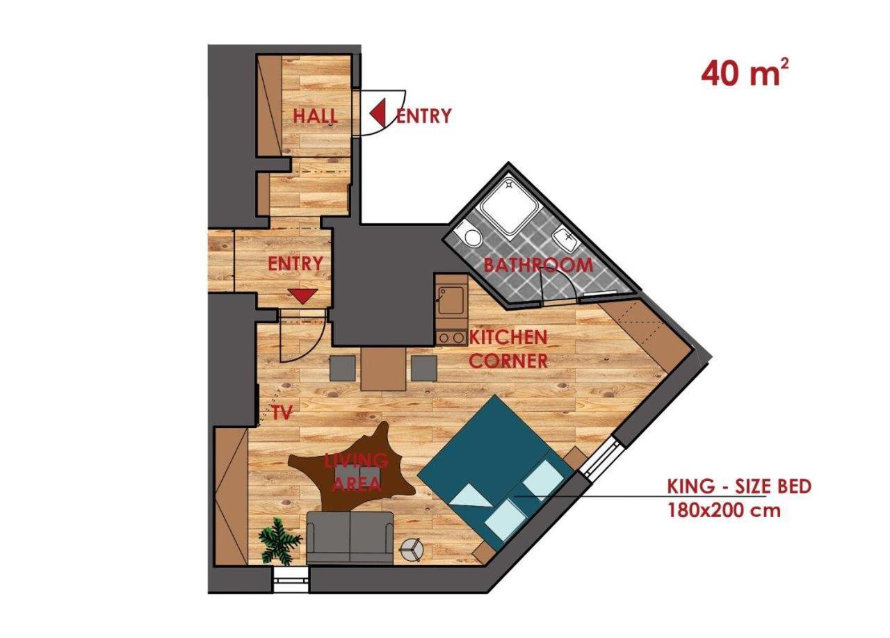 Bohemian Chic 2 Bedroom 2 Bathroom Loft With Hanging Chair Daire